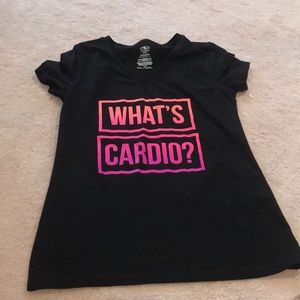 What’s cardio workout shirt!
